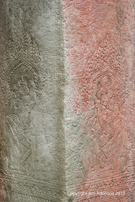Bas Reliefs, Preah Khan, Angkor, Cambodia